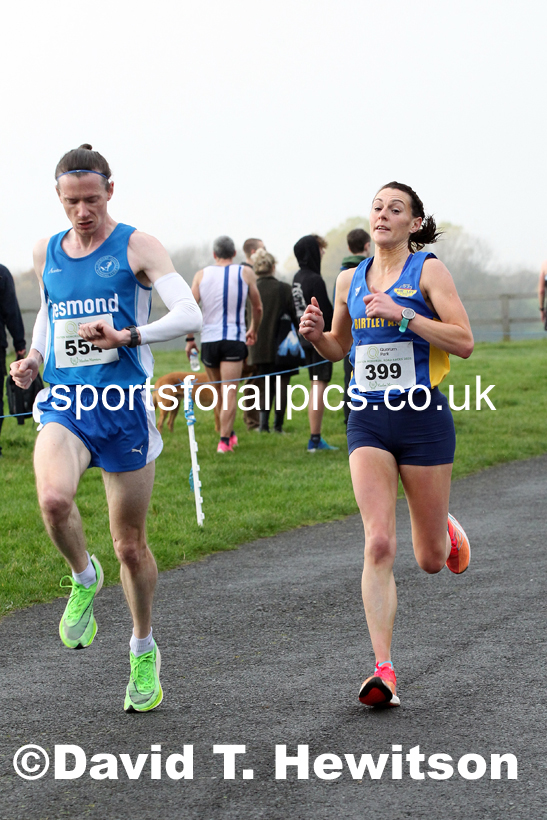 Senior Mens and Womens 2021 Heaton Memorial 10k Road Race, Town Moor, Newcastle. Photo: David T. Hewitson/Sports for All Pics
